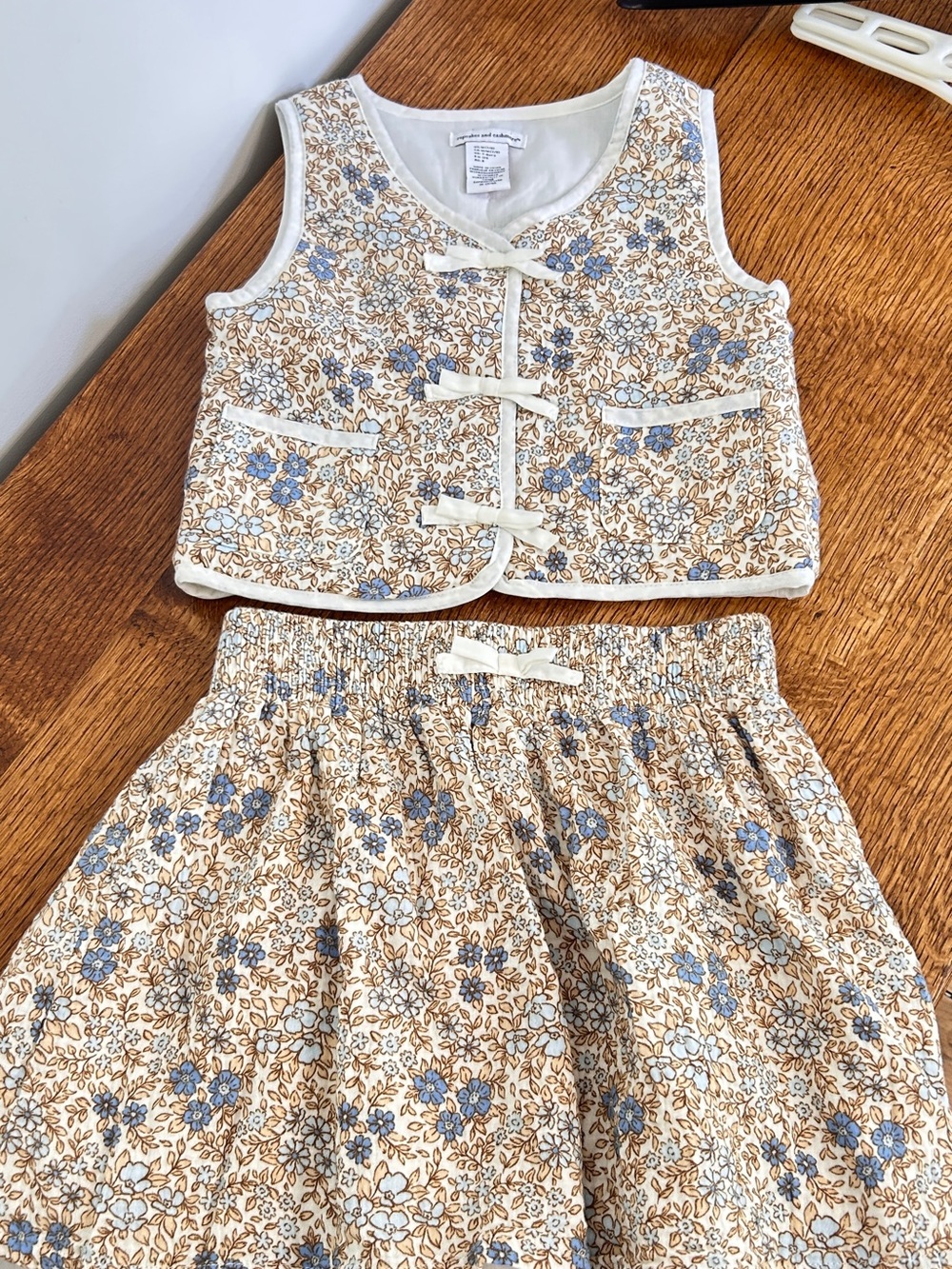 CUPCAKES AND CASHMERE VEST & SKIRT